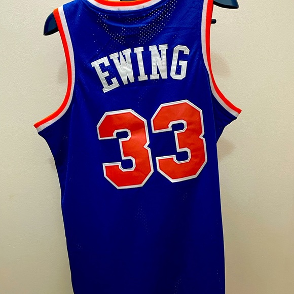 Vintage Patrick Ewing Mitchell and Ness Hardwood Classics NBA Jersey - Picture 2 of 3